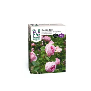 Rosegjødsel 1 kg – sunn vekst og rikelig blomstring