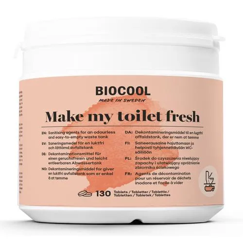 Biocool Sanitise oppsamlingstank 450 g tabletter