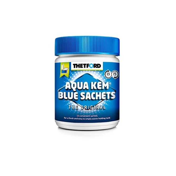 Thetford Aqua Kem Blue poser doseringsposer, 15 stk