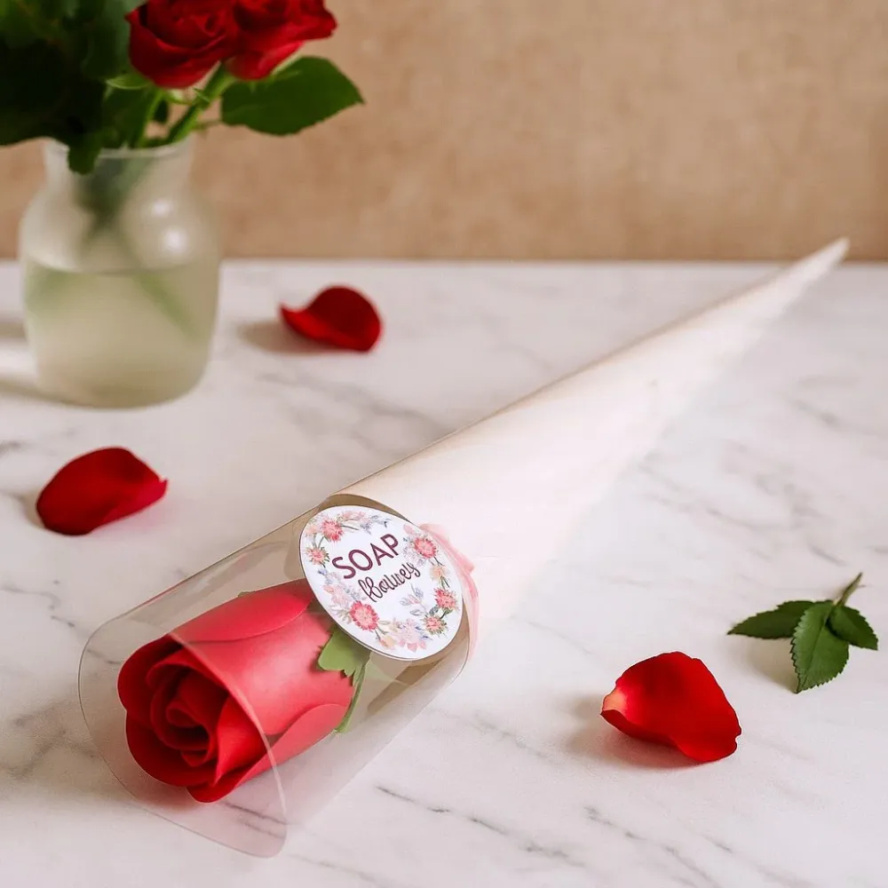 Såpeblomst Liten Rød Rose