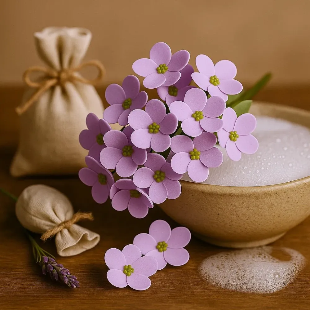 Såpeblomster Lavendel Hyasint Bønne 10 Pakke