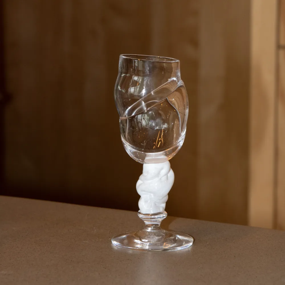 Bubbeldance Schnapps Glass Hvit