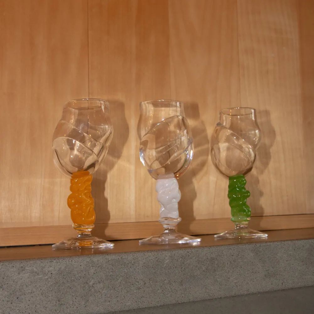 Bubbeldance Schnapps Glass Hvit