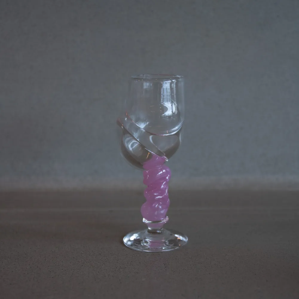 Bubbeldance Schnapps Glass Rosa