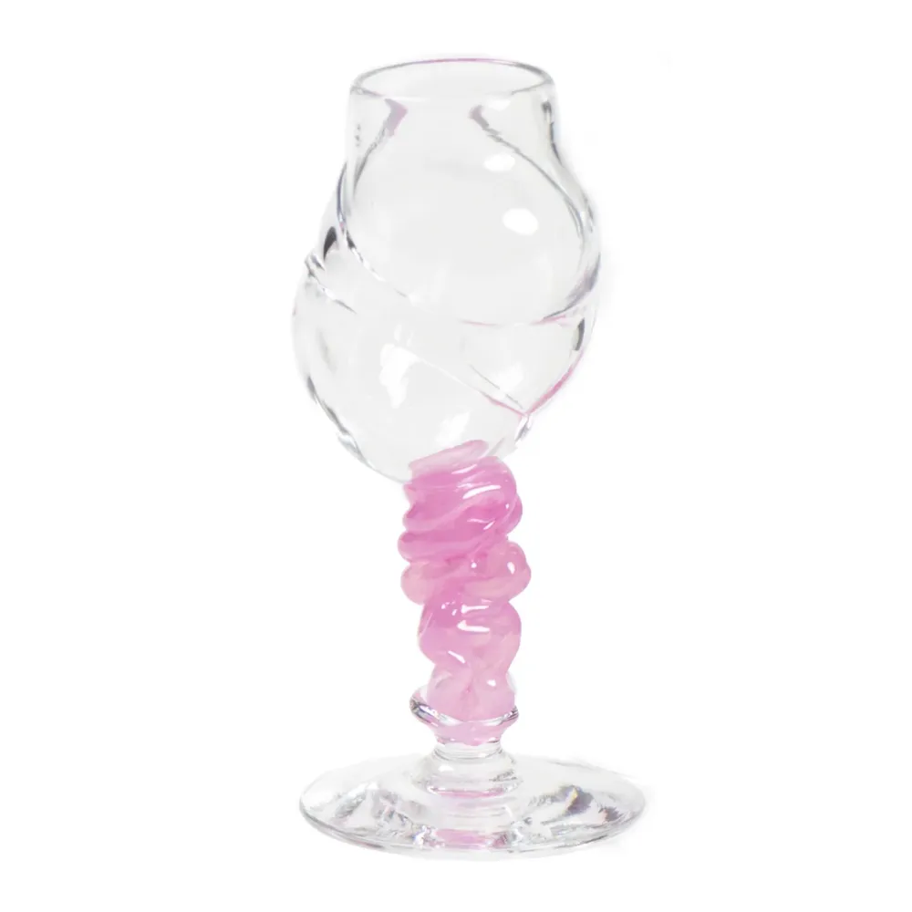 Bubbeldance Schnapps Glass Rosa