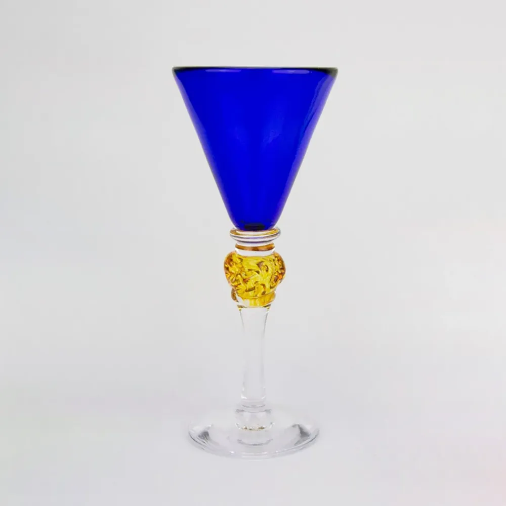 Drammeglass Kobolt Blå