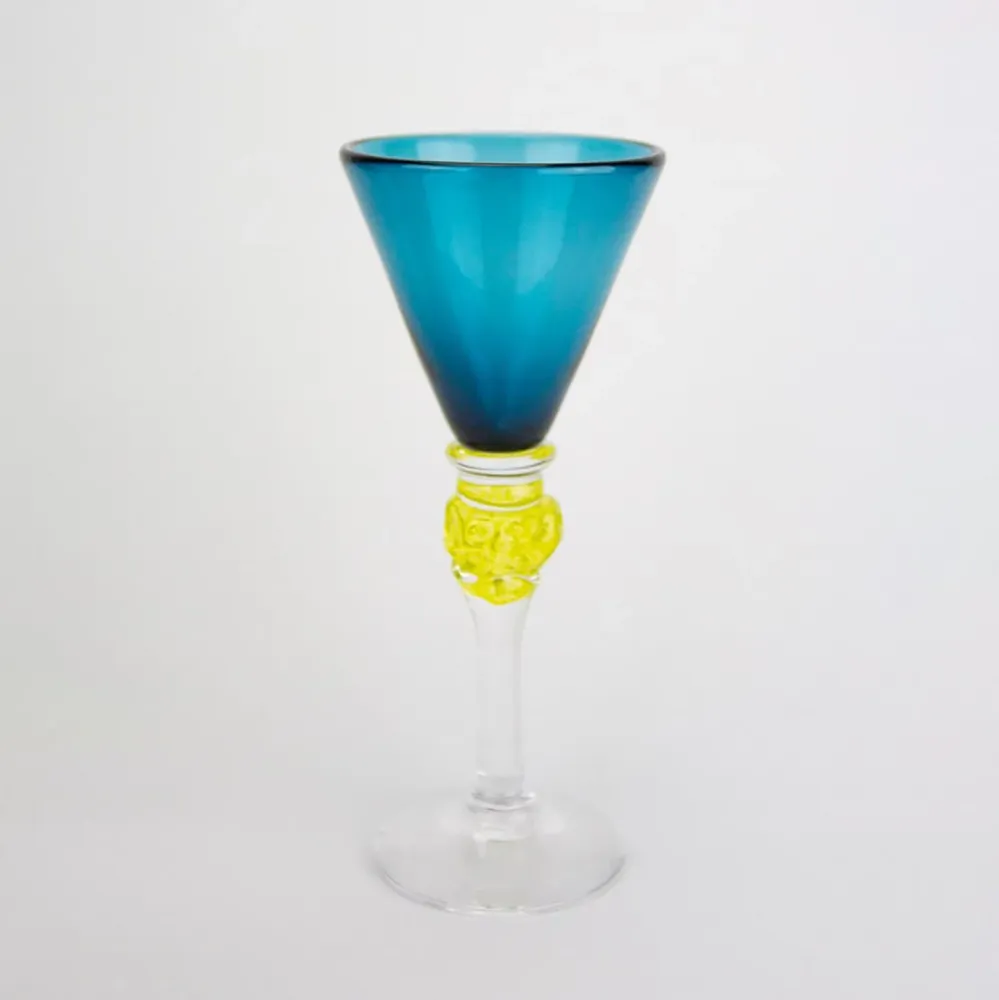 Drammeglass Lys Havgrønn