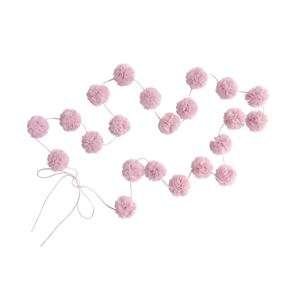 Spinkie Baby Mini Pom Girlander Blush