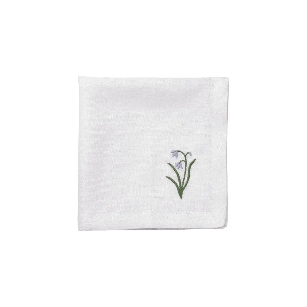 BOUQUET NAPKIN 45X45 BLUE