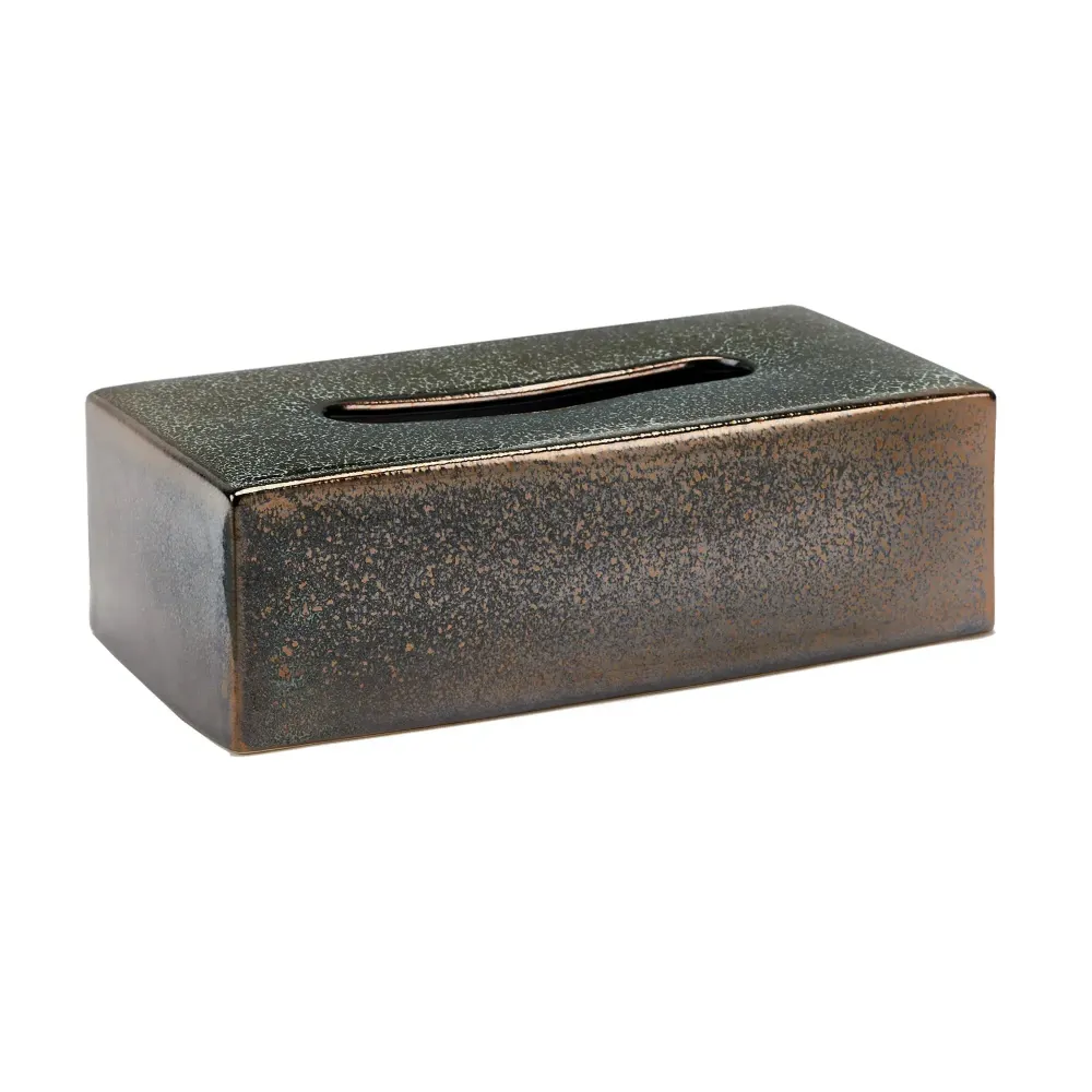 UGO Kleenex holder - Vintage bronse