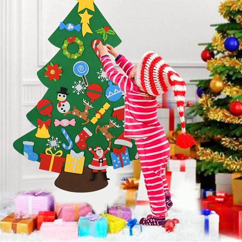 DIY Christmas - Kreativt og lærerikt - gjør-det-selv-juletre og julepynt