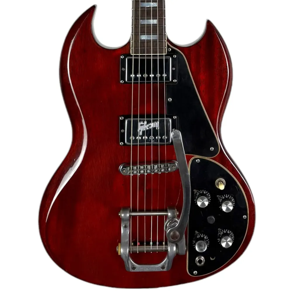 Gibson SG Deluxe 1972 - Kirsebær