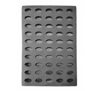 Silikonform oval 570x375x(h)20mm