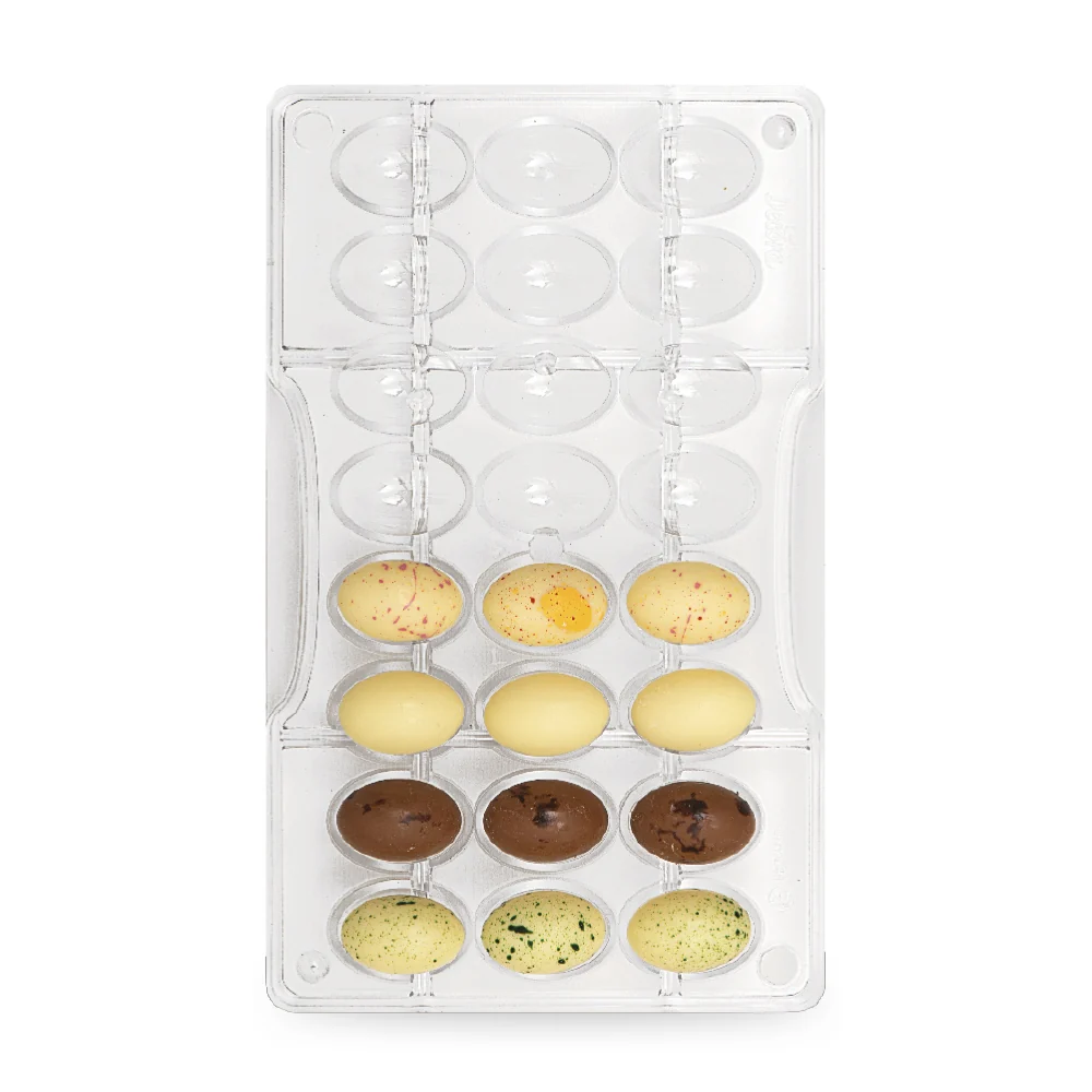 Decora Eggeform, Polykarbonat, 24 Små egg
