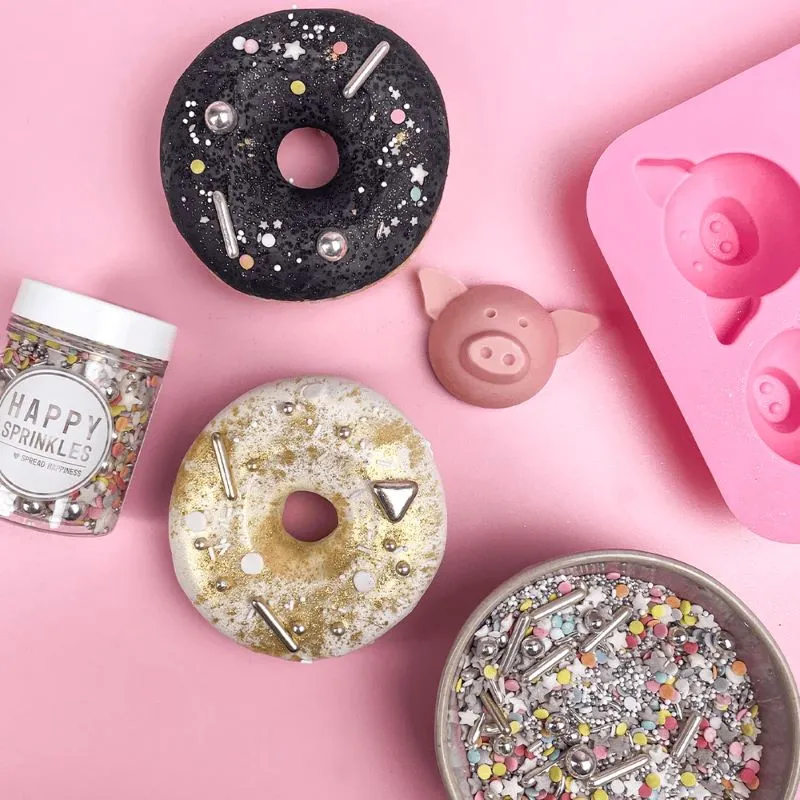 Happy Sprinkles Silikonform -Gris-
