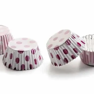 Karamellform Hvit og Rosa, 36stk