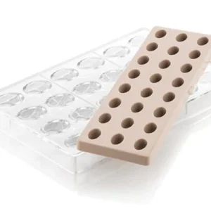 Silikomart Konfektkit -Oval- sett/2