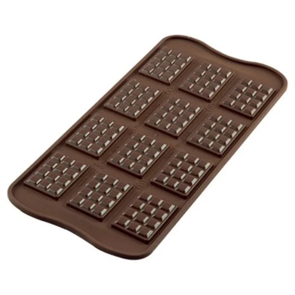 Silikomart silikonform mini-sjokoladeplater