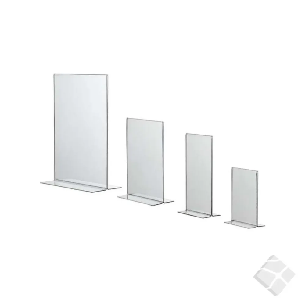 Meny/plakat holder i plexi A4