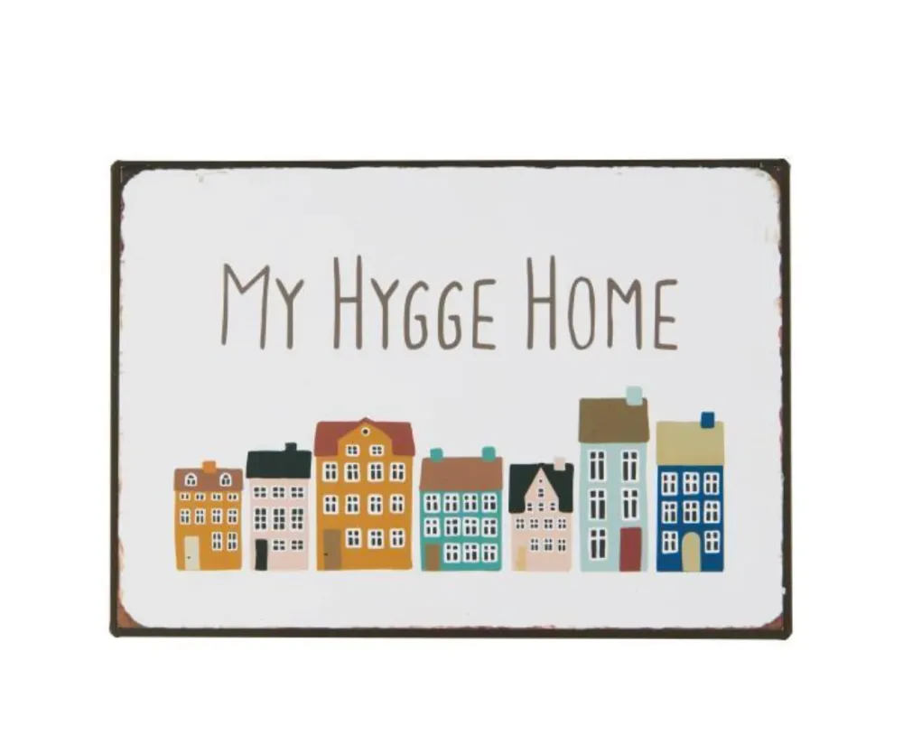 Skilt "HYGGE HOME"