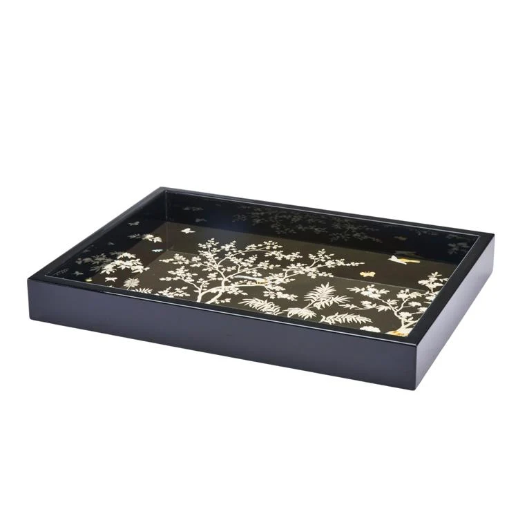 Black Small Chinoiserie-brett - Limited Edition