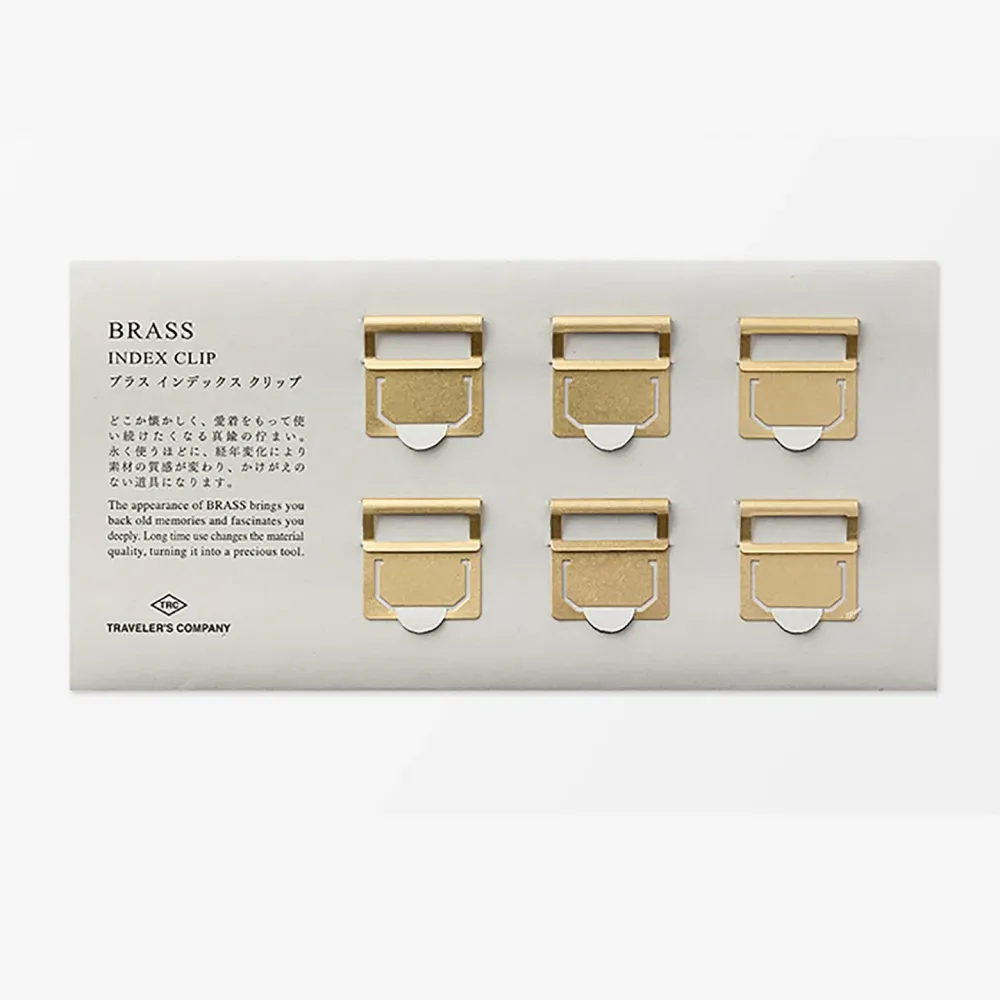 BRASS Index Klips