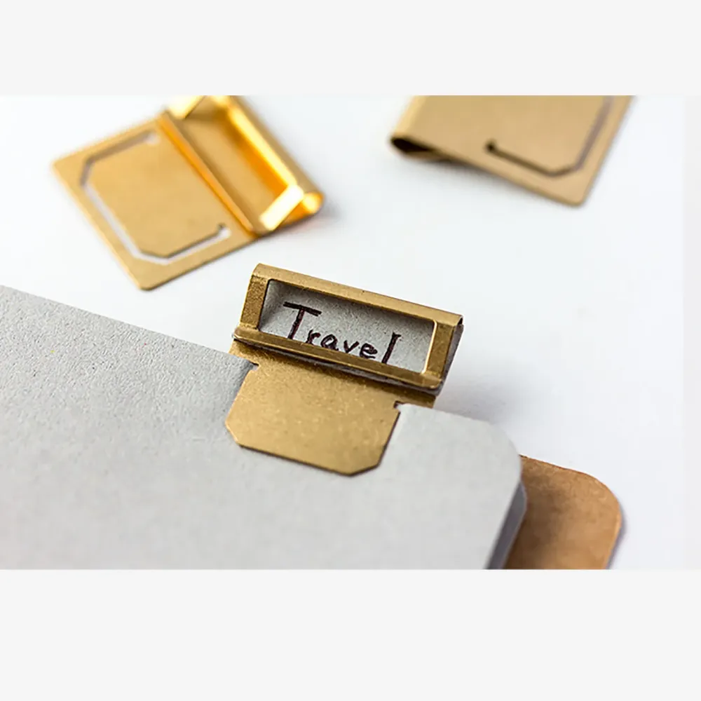 BRASS Index Klips