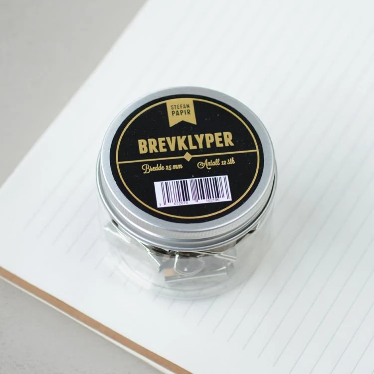 Brevklyper 25mm 12stk