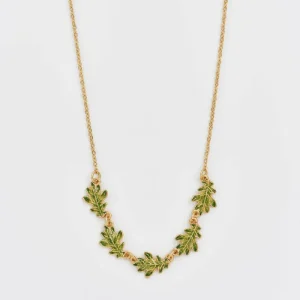 Oak Leaf Choker – Halskjede med eikeblad