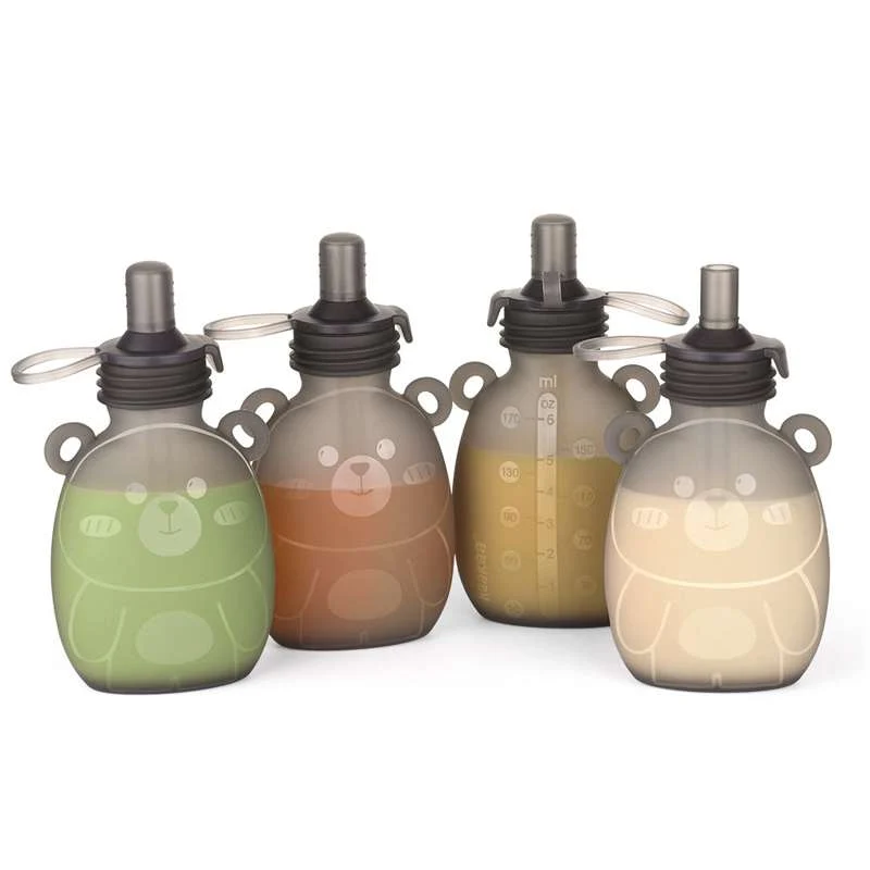 Haakaa Smoothieposer - 4 stk. - 170ml