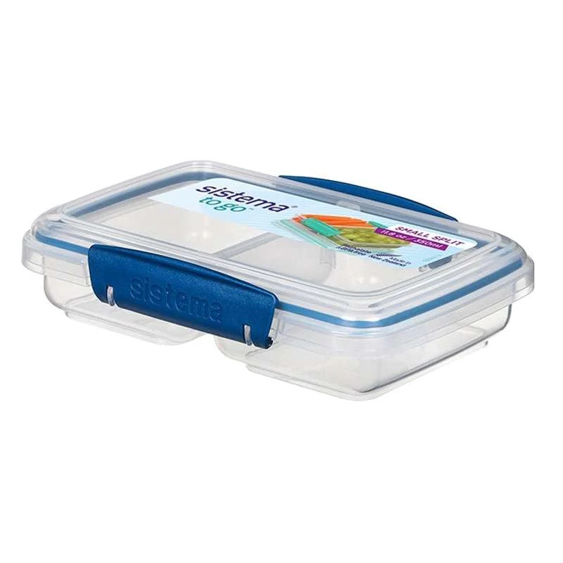 Sistema Snackboks - Liten Split - 350 ml. - Havblå