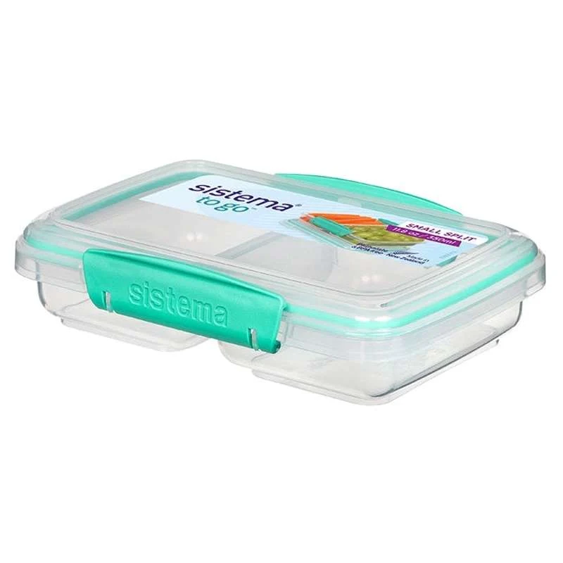Sistema Snackboks - Liten Split - 350ml - Mintgrønn