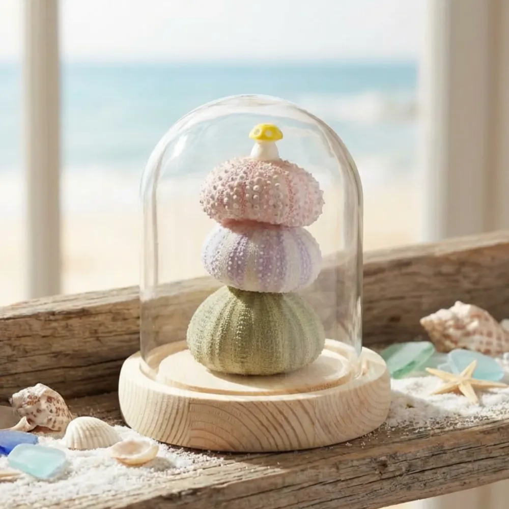Floral Glow hagedome – 3 sjøpiggsvin – LED USB