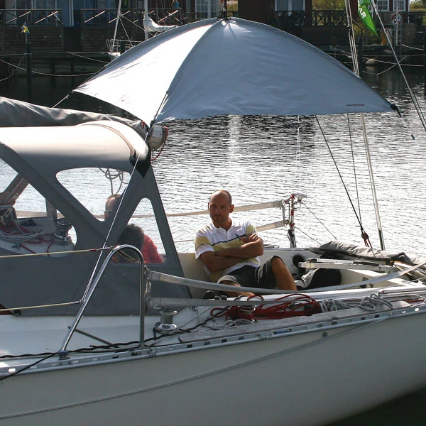 Solseil cockpit 200x200cm, Hvit