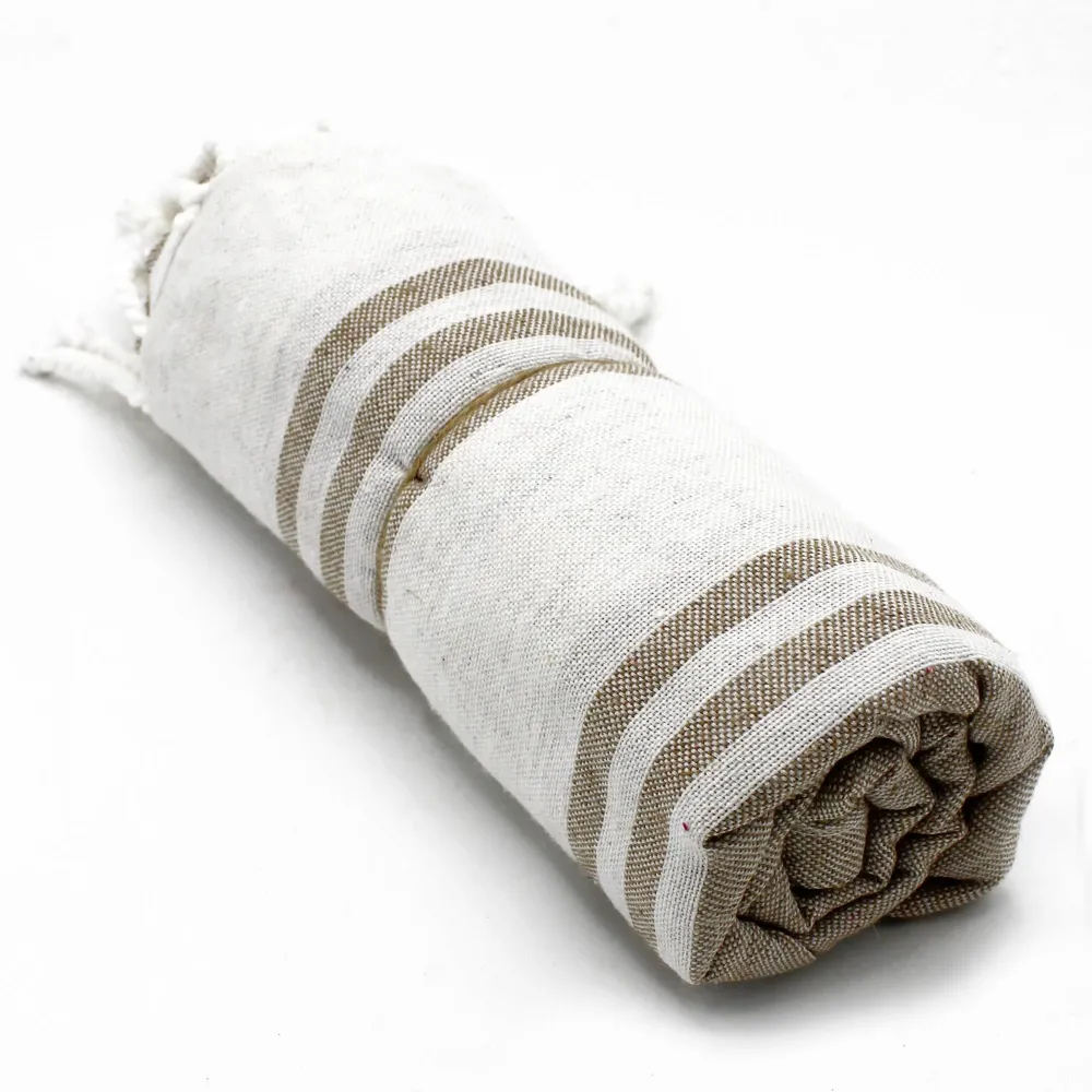 Spa-håndkle – Sand 90x170cm