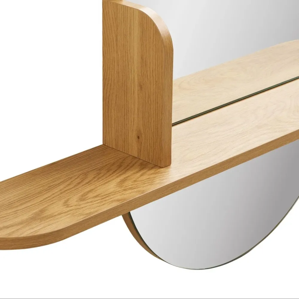 Speil med hylle 92 x 15 x 94,5 cm