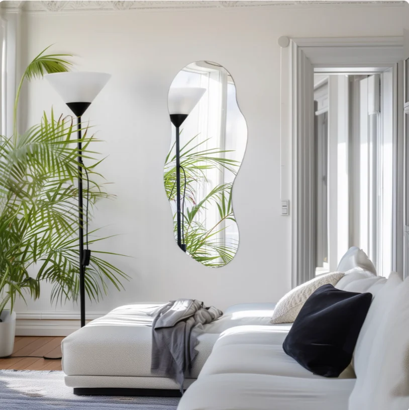 Stilrent Akryl Veggspeil – 40 x 80 cm