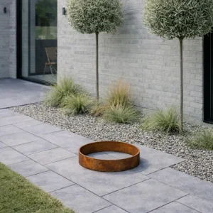 Ring til speilbasseng - Dia 33 Corten Rust