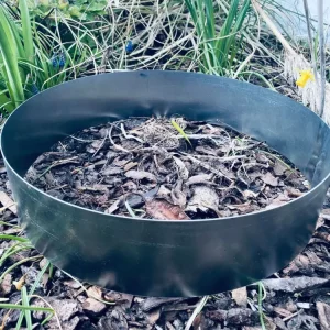 Ring til speilbasseng - Dia 40 Corten Rust