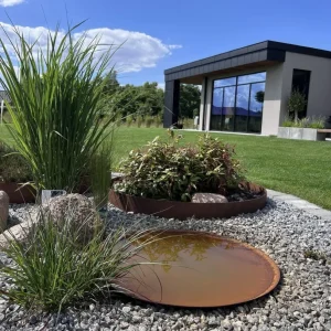 Speilbasseng - Dia 60 corten Rust
