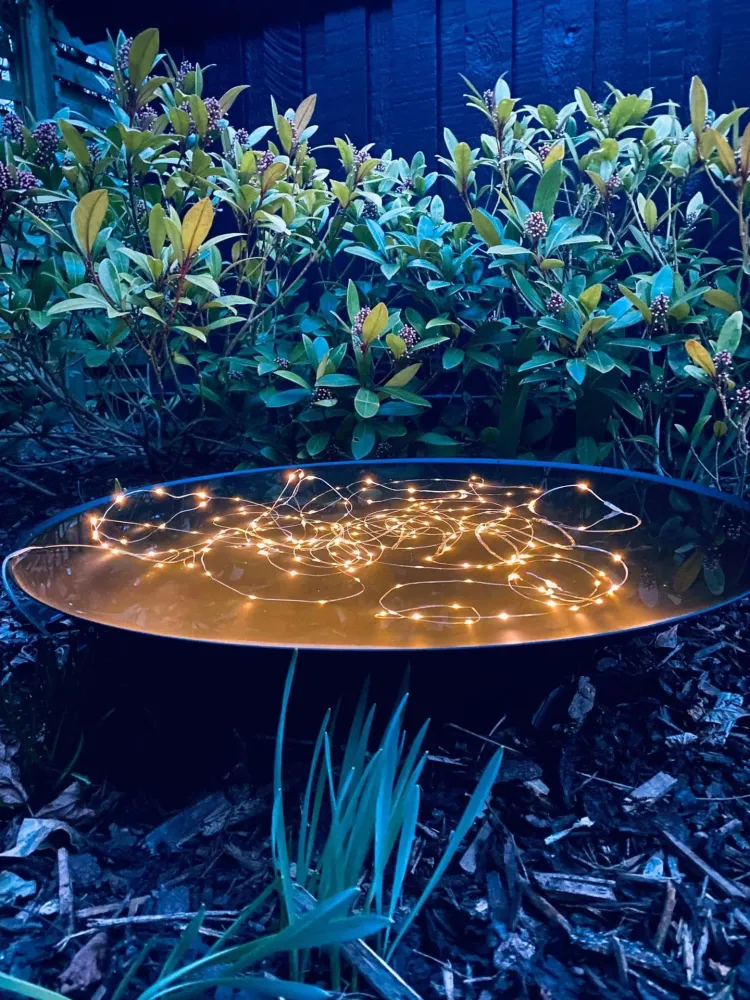 Speilbasseng - Dia 80 Corten Rust