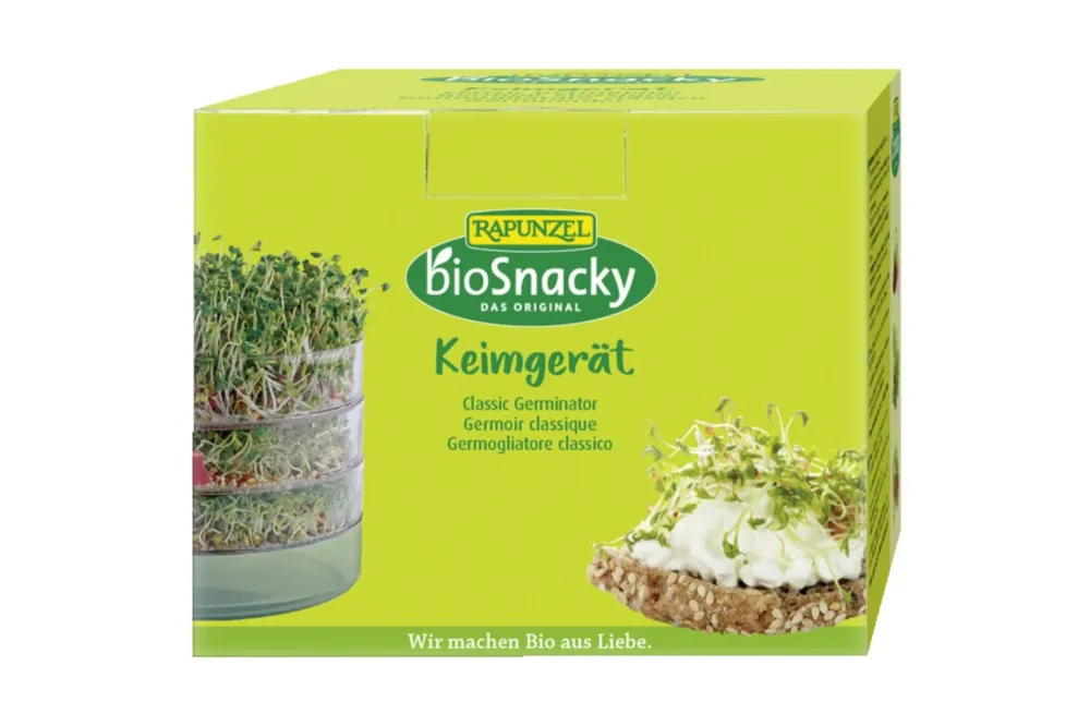 Spirekasse bioSnacky – 3 Nivåer Enkel Spiring av Spirer og Frøplanter