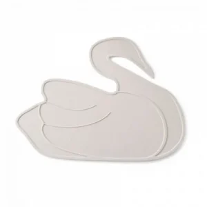 Spisebrikke - Swan light grey