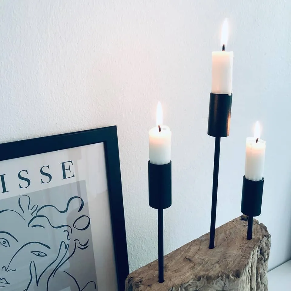 VIAMAJA // Spydsett av 3 stk – Svart