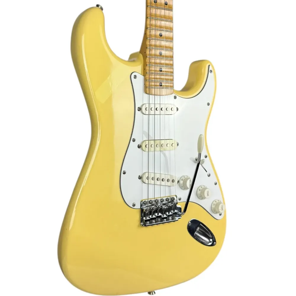 Fender Japan ST72-86DSC 72’ Reissue Stratocaster 1986-1987 - Vintage Hvit - Skåldet - Yngwie Malmsteen