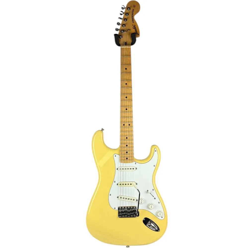Fender Japan ST72-86DSC 72’ Reissue Stratocaster 1986-1987 - Vintage Hvit - Skåldet - Yngwie Malmsteen