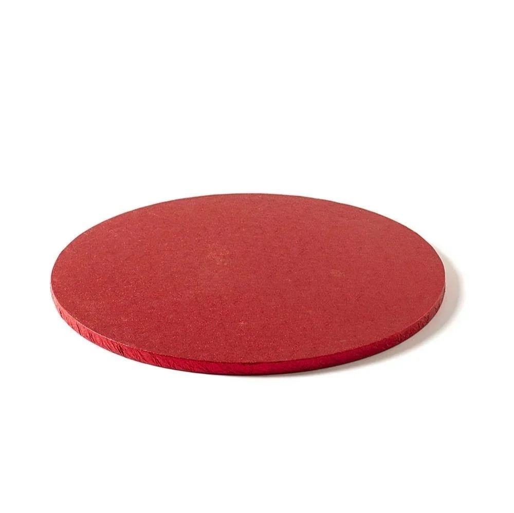 Kake Drum Rund Rød 30cm