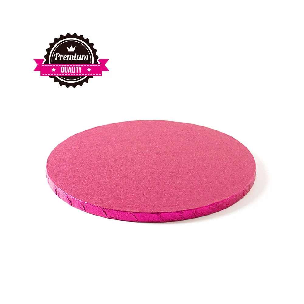 Kake Drum Rund Fuchsia Rosa 25cm