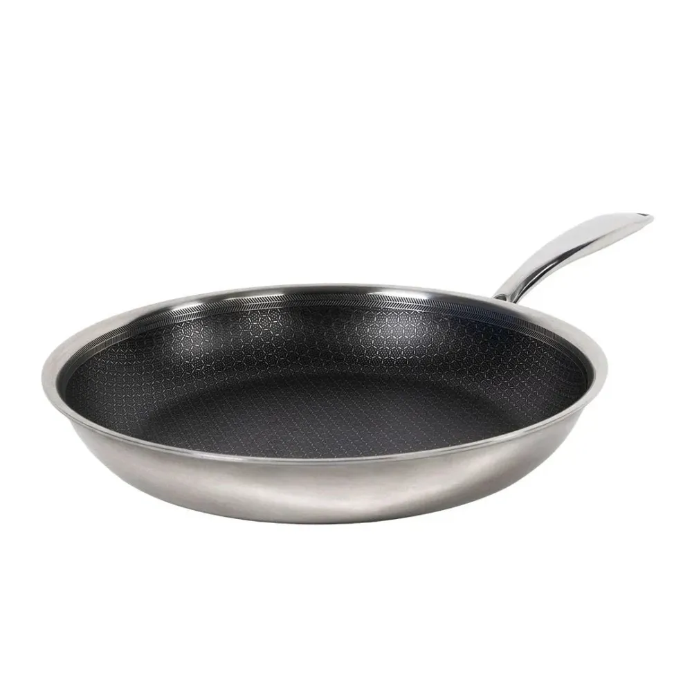 Gladkokken Hybrid Stekepanne 32 cm – non-stick i rustfritt stål