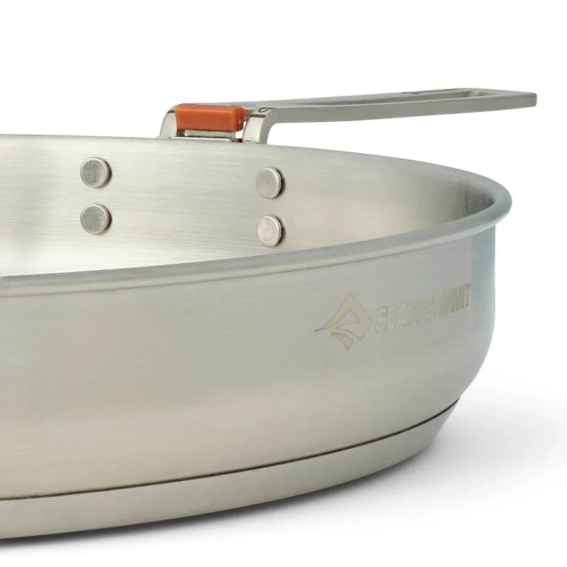 Sea To Summit - Detour Stainless Steel Pan 10” - Rustfri stål panne 25,4 cm
